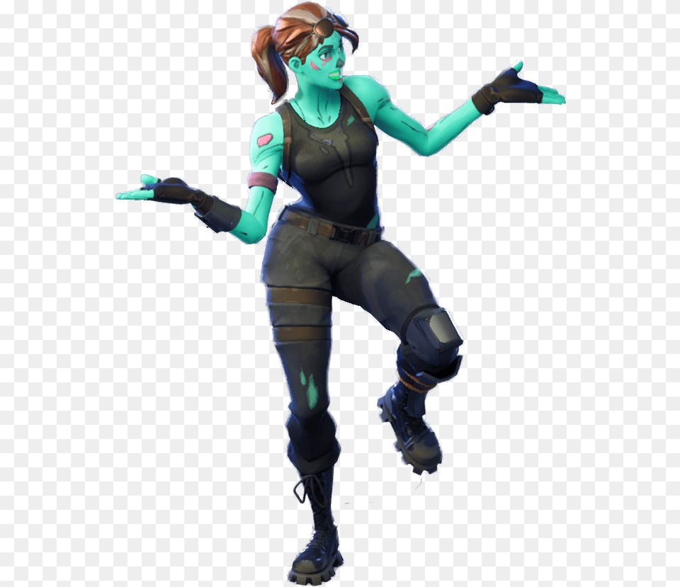 Skin Fortnite Fond Vert, Clothing, Costume, Person, Adult Free Png Download
