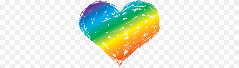 Skin Friendly Rainbow Heart Temporary Tattoo Mytatcom Rainbow Happy Fathers Day, Balloon Free Png Download