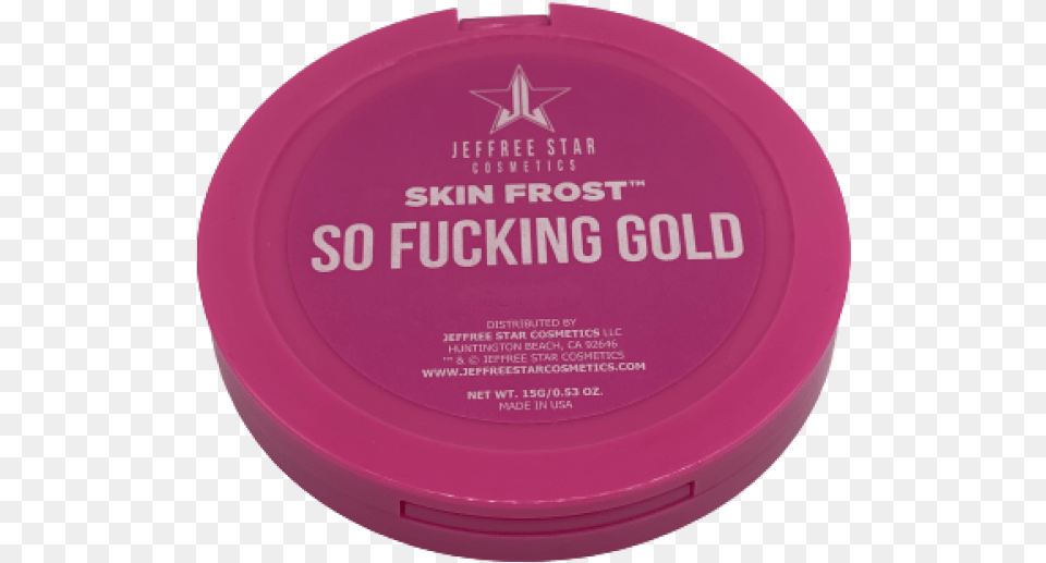 Skin Frost So F Ing Gold Jeffree Star Cream, Face, Head, Person, Cosmetics Png