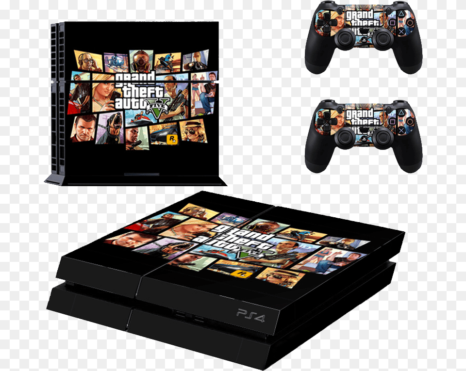 Skin Grand Theft Auto V Ps4 Stickers Playstation, Adult, Person, Woman, Female Free Png Download