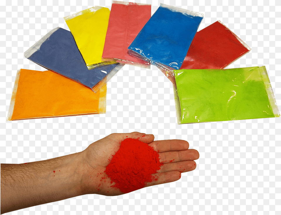 Skin Harmless Gulal Holi Colors Powder Made With Natural Holi Color In Hand, Baby, Person Free Png