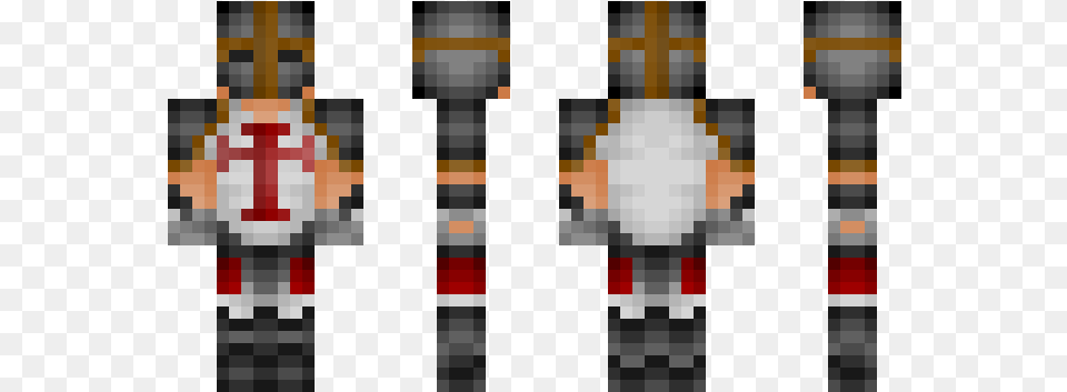 Skin Minecraft Pe Crusader, Electrical Device, Microphone, Weapon Free Transparent Png