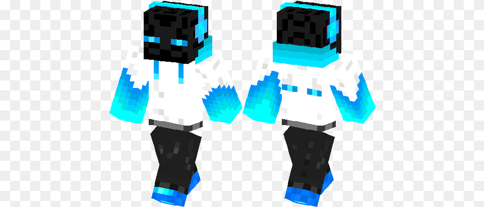 Skin Minecraft Pe Enderman, Person, Robot Free Png Download