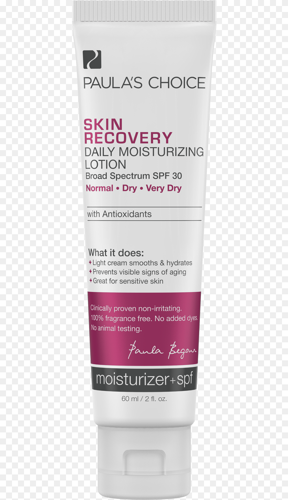 Skin Recovery Daily Moisturizing Lotion Spf 30 1460 Paula39s Choice Skin Balancing Ultra Sheer Daily Defense, Bottle, Cosmetics, Sunscreen Png