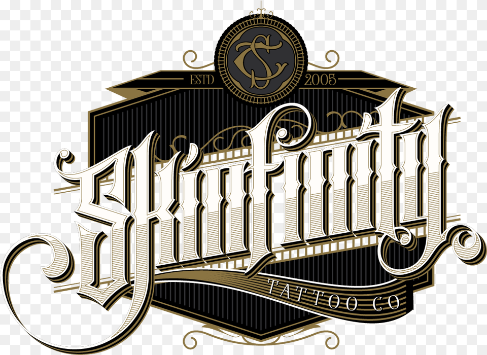 Skinfinity Tattoo Company Illustration, Calligraphy, Handwriting, Text, Logo Png