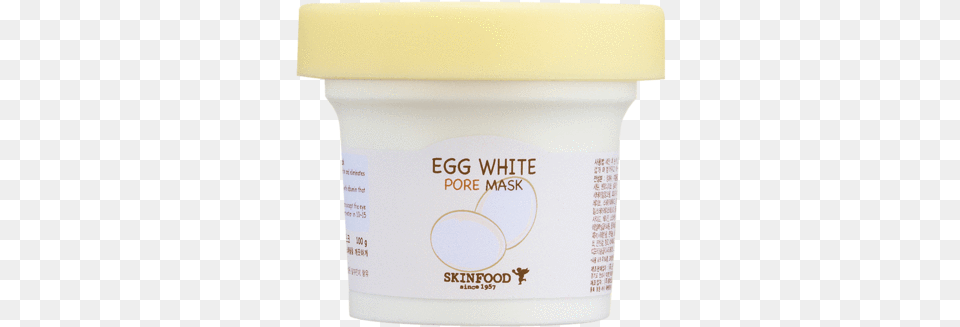 Skinfood Egg White Pore Mask, Dessert, Food, Yogurt, Cosmetics Free Png