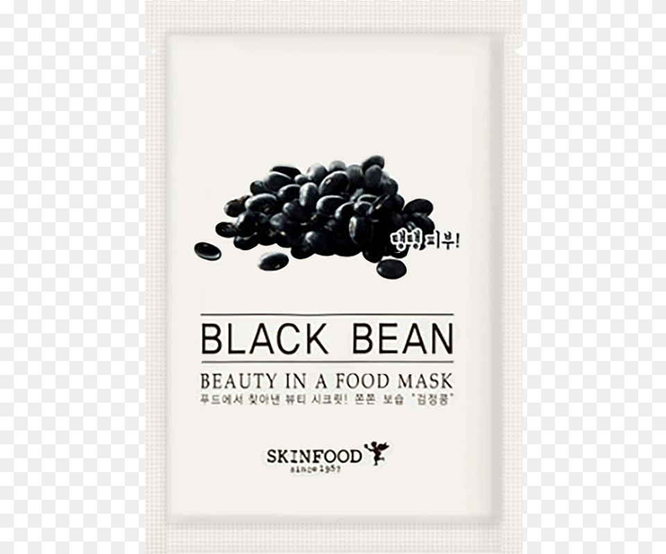 Skinfood Sheet Mask Black Bean, Food, Plant, Produce, Vegetable Png