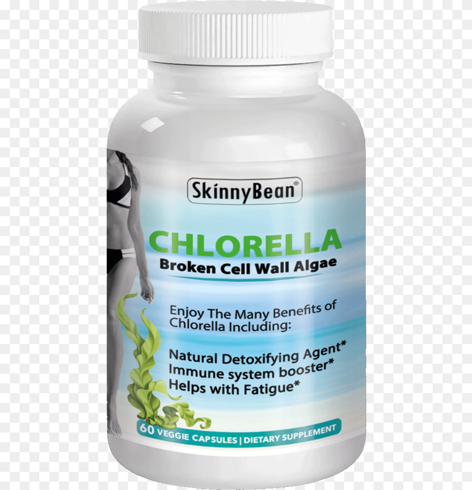 Skinny Bean Chlorella Pure Broken Cell Wall Algae Capsules Nutraceutical, Herbal, Plant, Herbs, Person Png