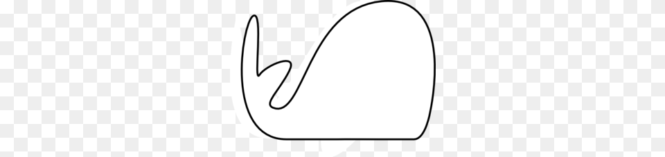 Skinny Outline Whale Clip Art, Clothing, Hat, Home Decor Free Png