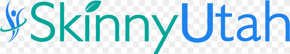 Skinny Utah, Light, Text, Logo, Turquoise Free Png Download