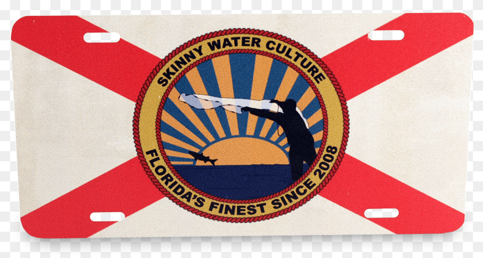 Skinny Water Culture, License Plate, Transportation, Vehicle, Person Png Image
