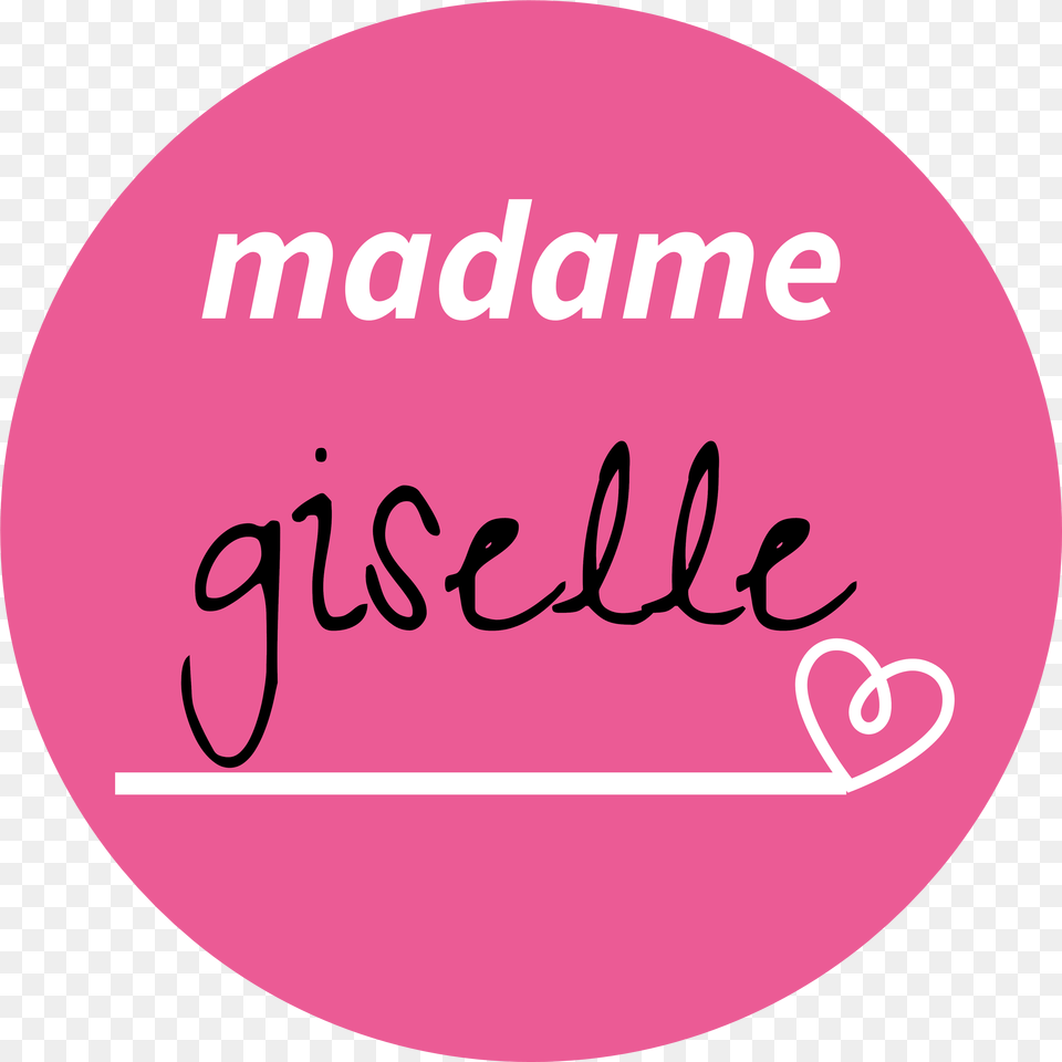 Skip To Navigation Skip To Content Madame Giselle Madame Calligraphy, Disk, Text Free Transparent Png