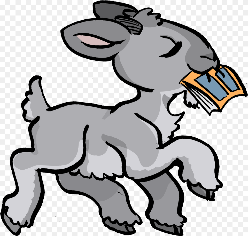 Skipping Goat, Baby, Person, Animal, Mammal Png Image