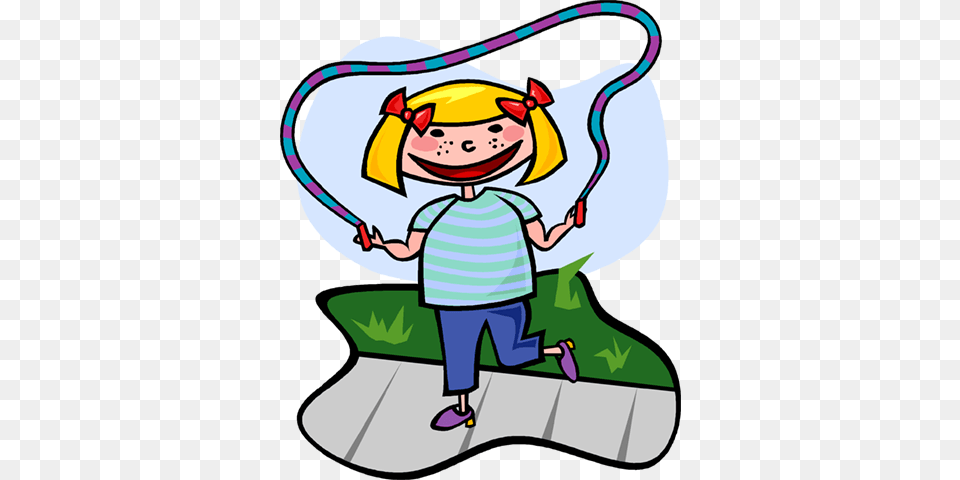 Skipping Rope Royalty Vector Clip Art Illustration, Baby, Person, Cleaning Free Png Download