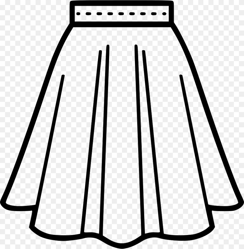 Skirt Skirt Clipart Black And White, Clothing, Ammunition, Grenade, Weapon Png Image