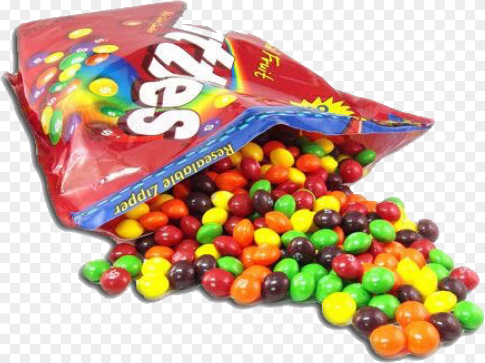 Skittles Bite Size Candies Original Open Bag Of Skittles, Candy, Food, Sweets, Ketchup Free Png Download