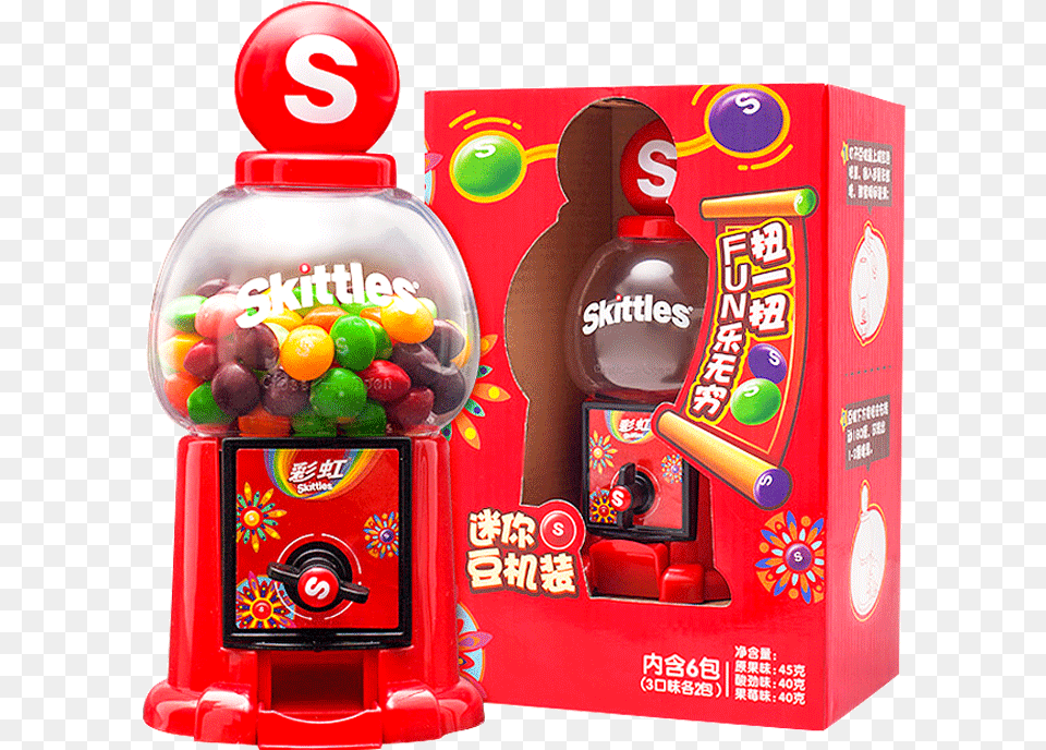 Skittles Mini Dispenser, Food, Sweets, Candy Free Png