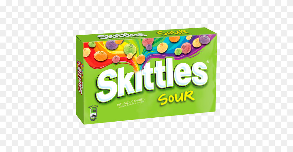 Skittles Sour Box Cukierki, Food, Sweets, Gum, Ketchup Free Png