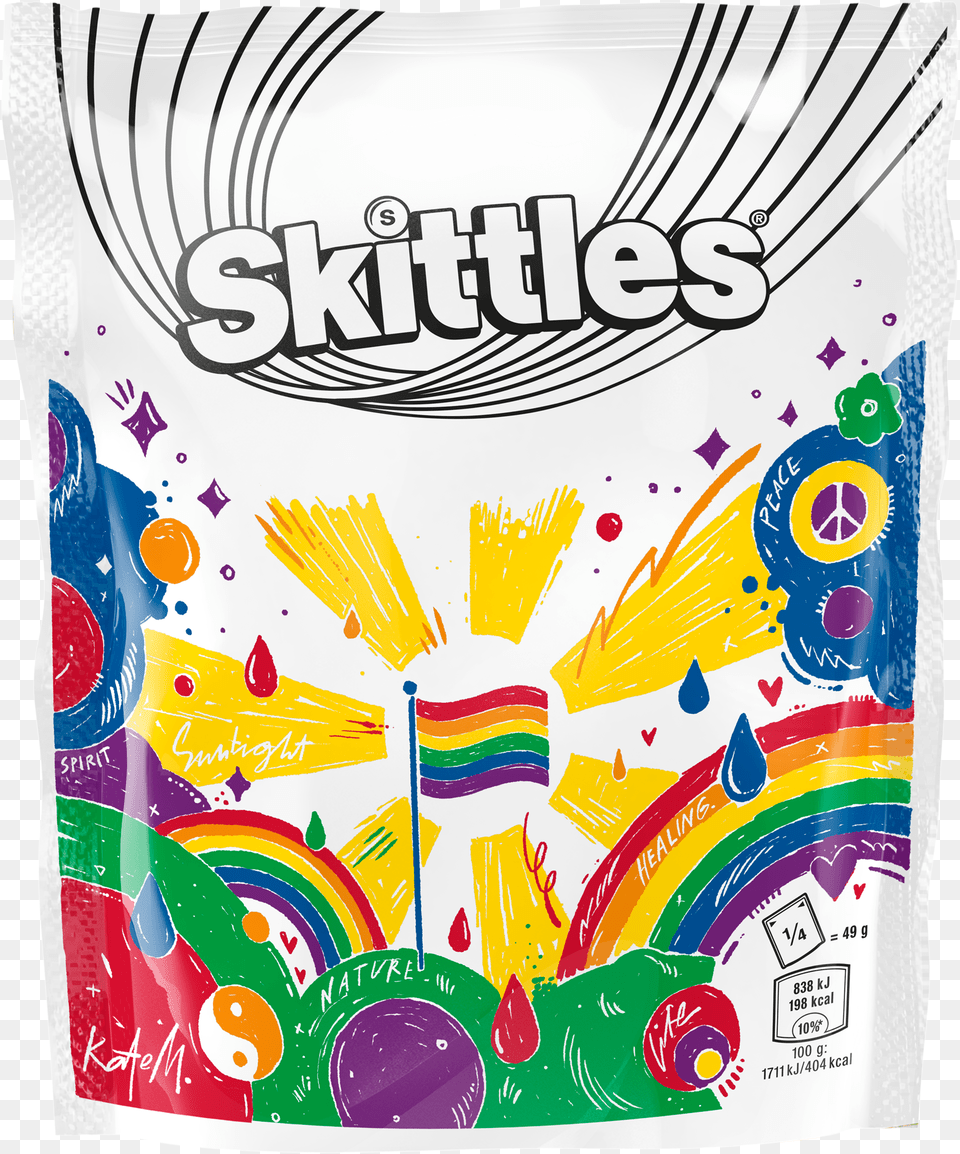 Skittles Teams Up With Artists Skittles Pride 2019, Advertisement, Poster, Art, Graphics Png Image