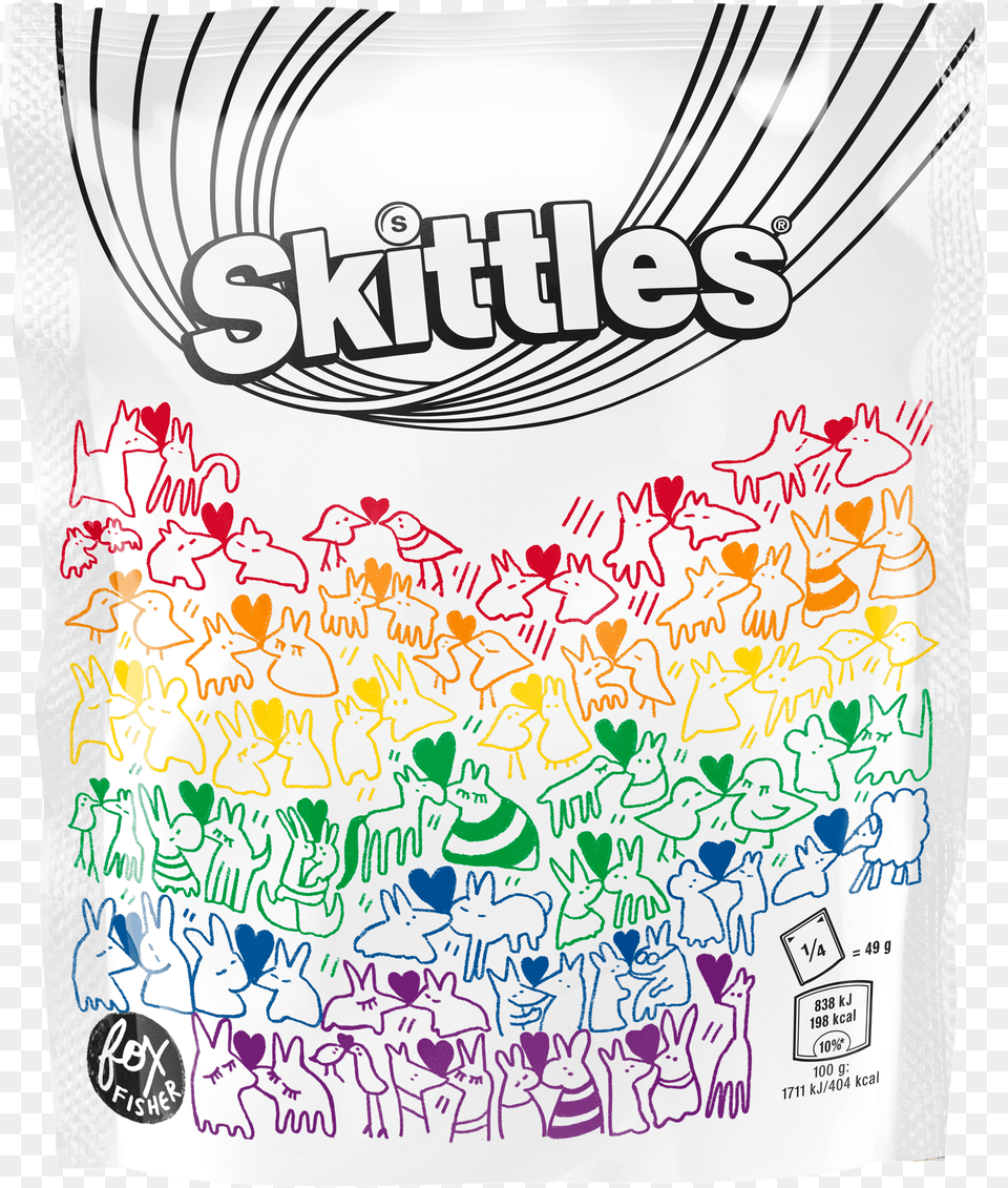 Skittles Teams Up With Lgbtq Artists For Pride 2019 Pride Skittles 2019, Advertisement, Poster, Bag Png Image