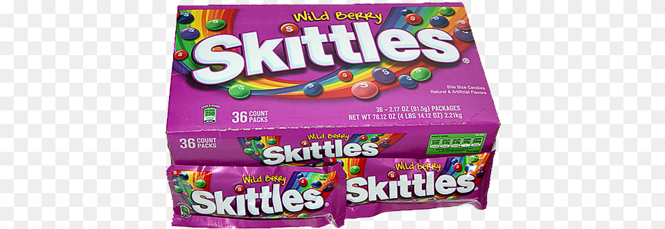 Skittles Wild Berry Bite Size Candies Skittles, Candy, Food, Sweets, Birthday Cake Free Png Download
