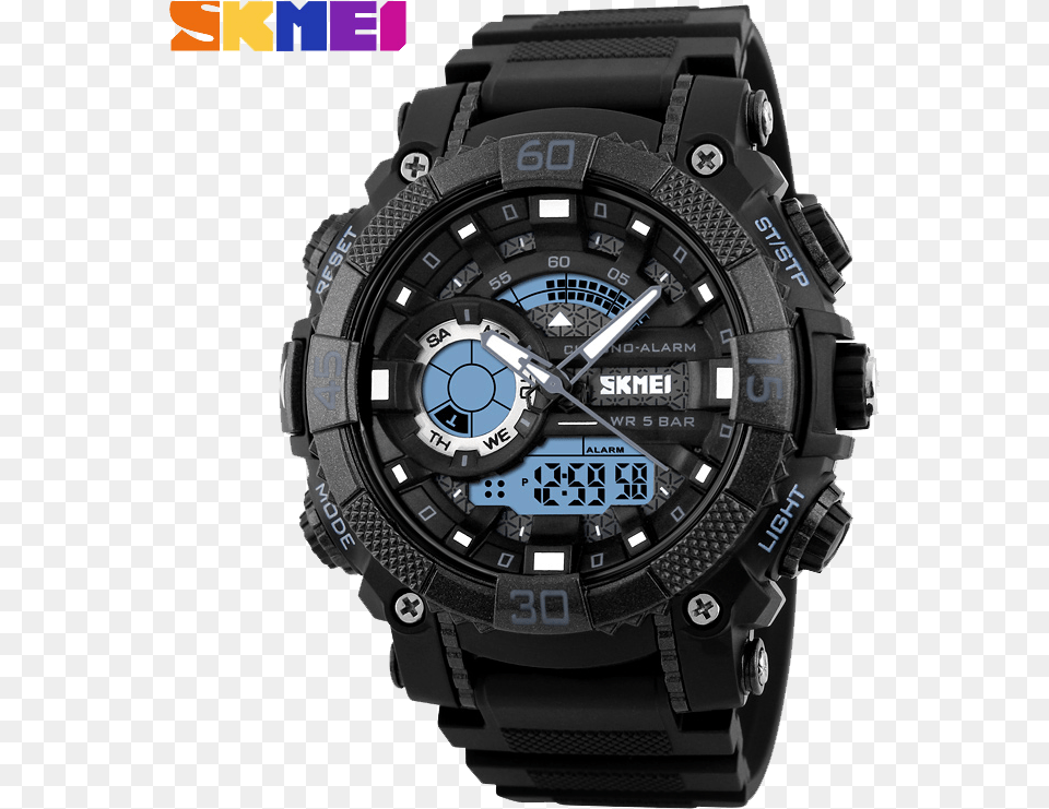 Skmei High Quality Outdoor Led Digital Watches Men Skmei, Wristwatch, Arm, Body Part, Person Png