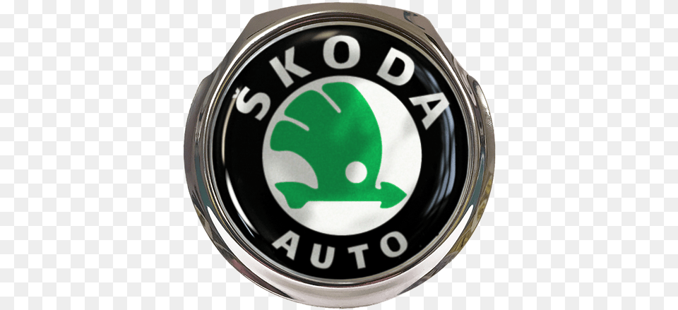 Skoda Auto Car Grille Badge With Fixings Koda Auto, Emblem, Symbol, Logo, Can Free Png Download