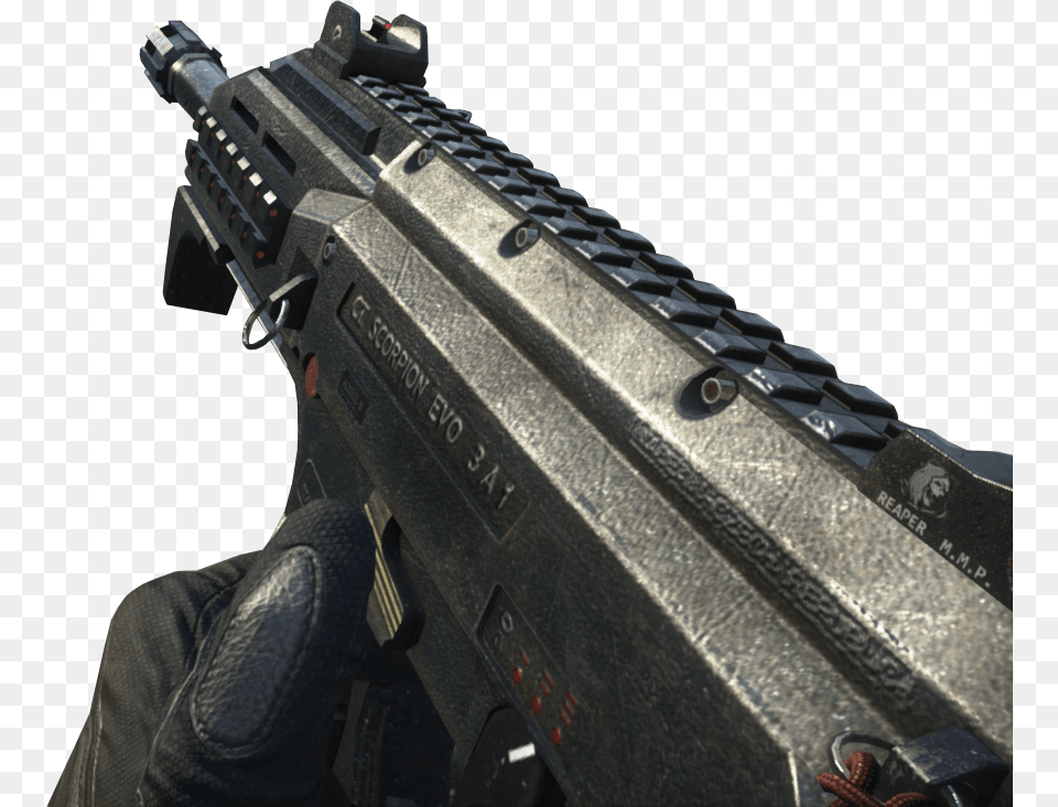 Skorpion Evo Call Of Duty Wiki Fandom, Weapon, Firearm, Gun, Rifle Free Png Download