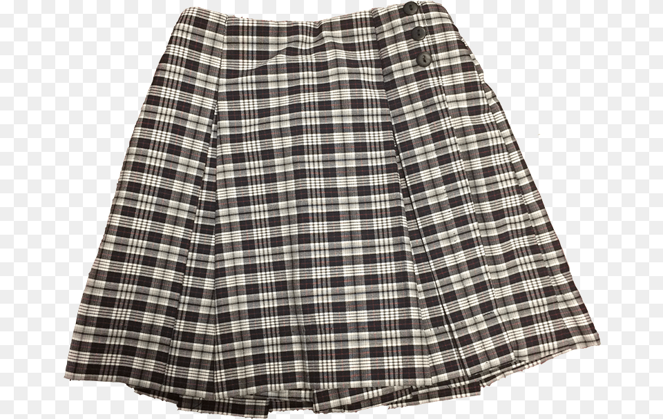 Skort Plaid Tartan Pattern Transparent, Clothing, Shirt, Skirt, Kilt Png