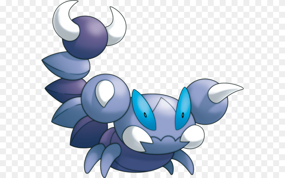 Skorupi Pokemon Mystery Dungeon Explorers Of Skyfrom Imagenes De Pokemon Skorupi, Art, Graphics, Animal, Fish Free Png