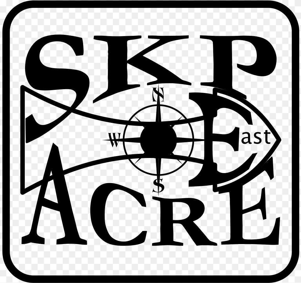 Skpacre Logo, Gray Png
