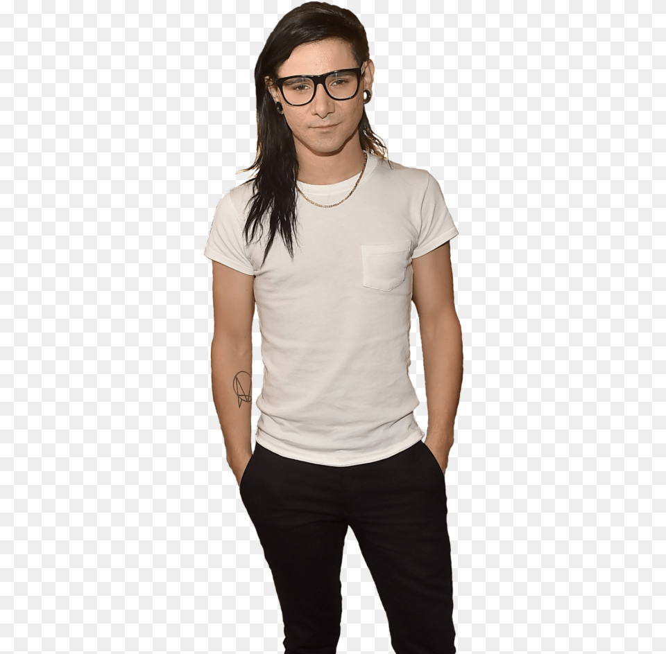 Skrillex, Clothing, T-shirt, Woman, Adult Free Transparent Png