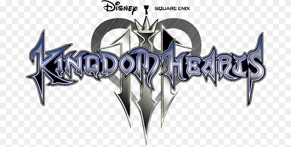 Skrillex Et Hikaru Utada Ensemble Pour Kingdom Hearts Kingdom Hearts Hd 15 Remix Logo, Cross, Symbol, Weapon Free Png Download