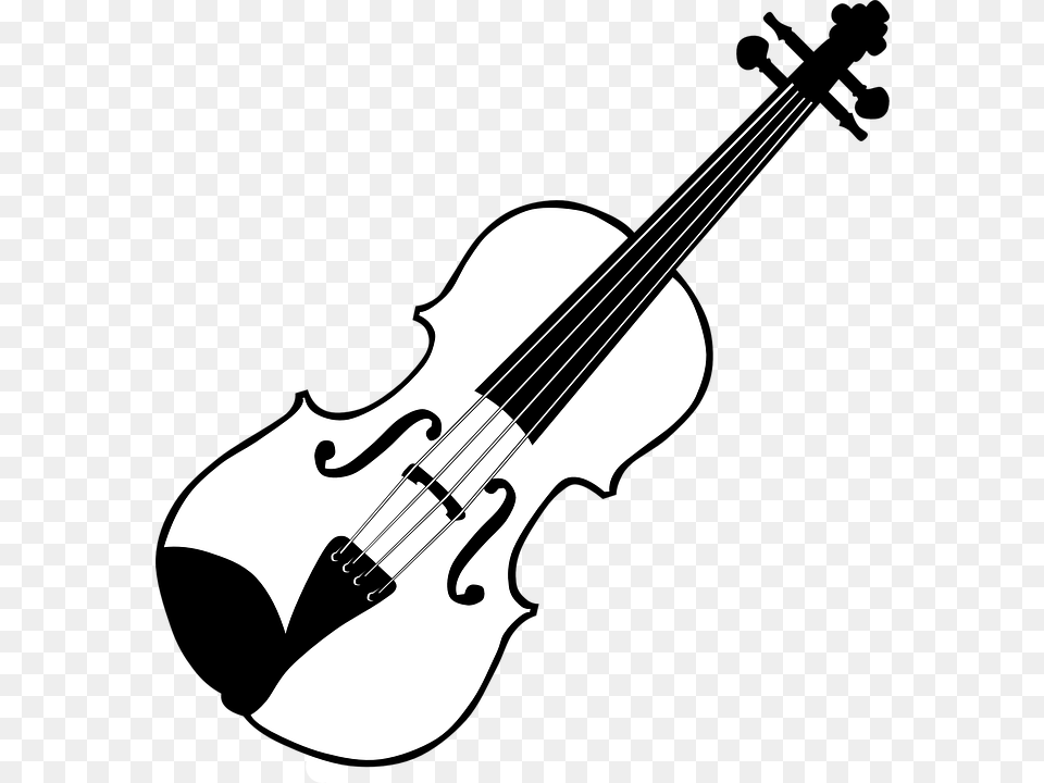 Skrzypce Muzyka Klasycznego Cigi Violin Clip Art, Musical Instrument, Guitar Free Transparent Png