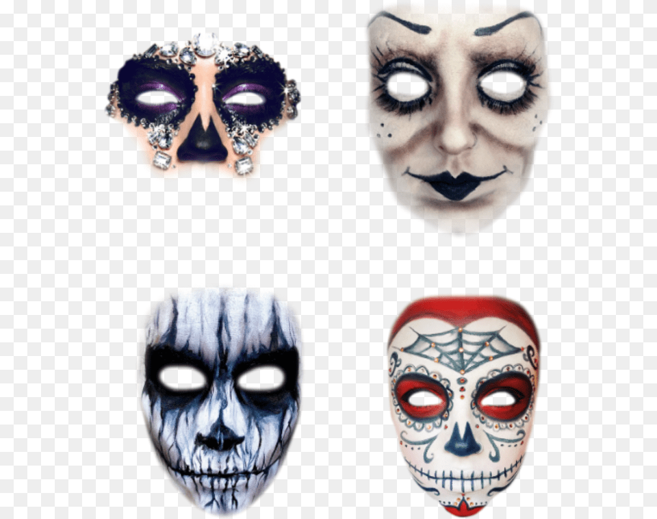 Skull, Mask, Face, Head, Person Png