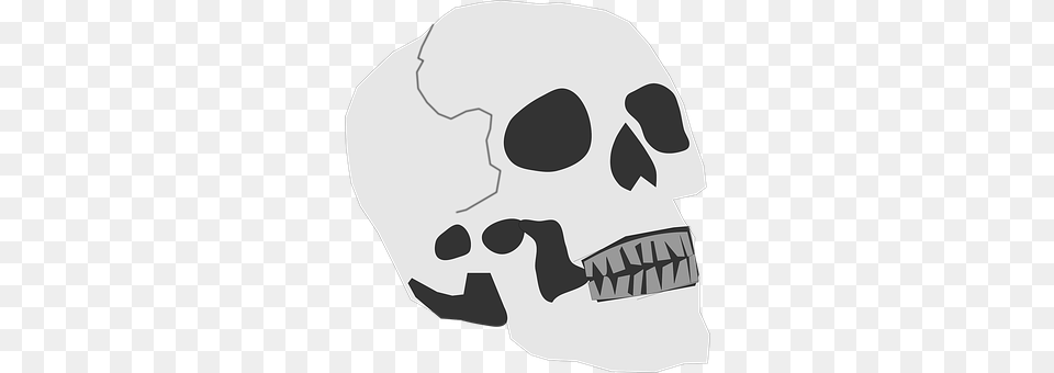 Skull Clothing, Hardhat, Helmet, Stencil Free Transparent Png