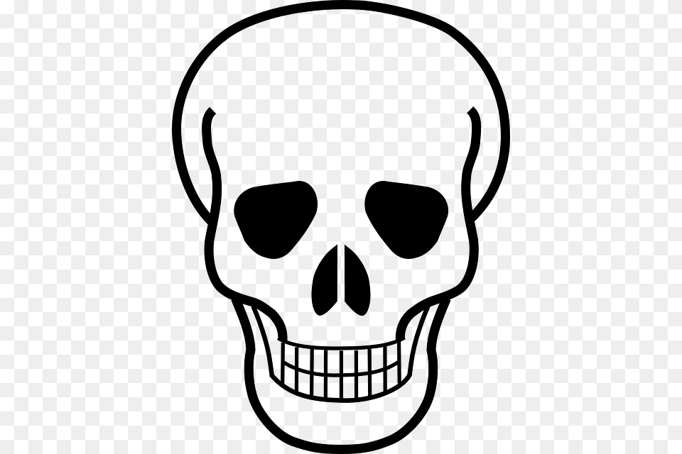 Skull, Gray Png Image