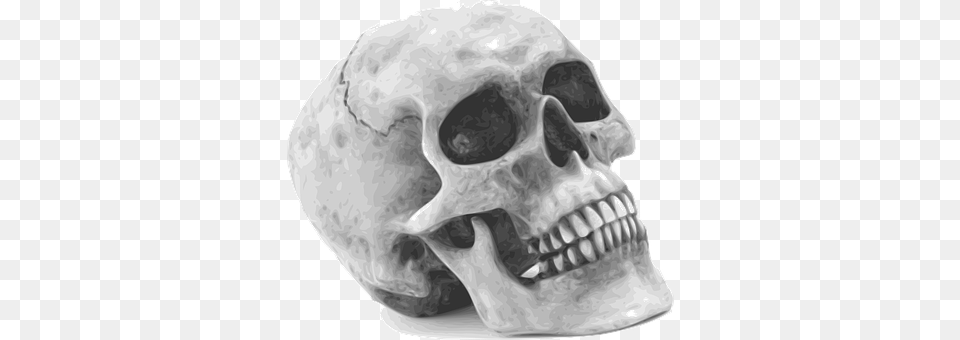 Skull Head, Person, Art Free Transparent Png