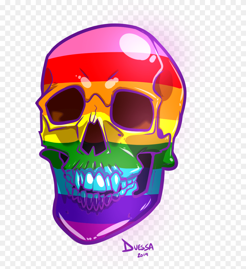 Skull, Purple, Art, Graphics, Baby Free Png Download