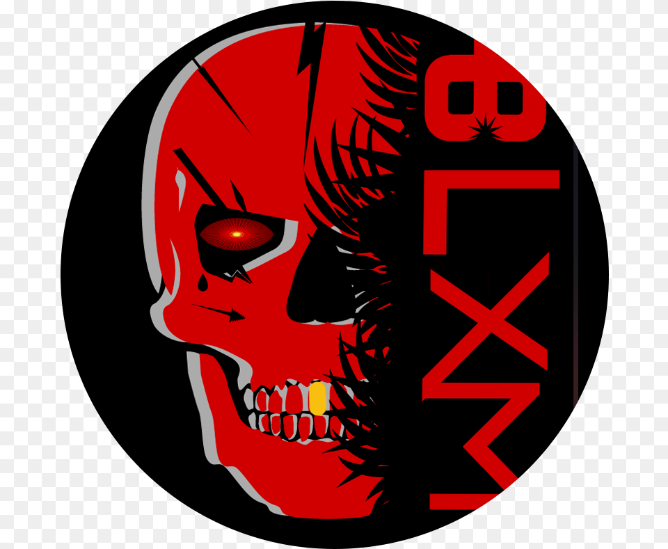 Skull, Face, Head, Person Png