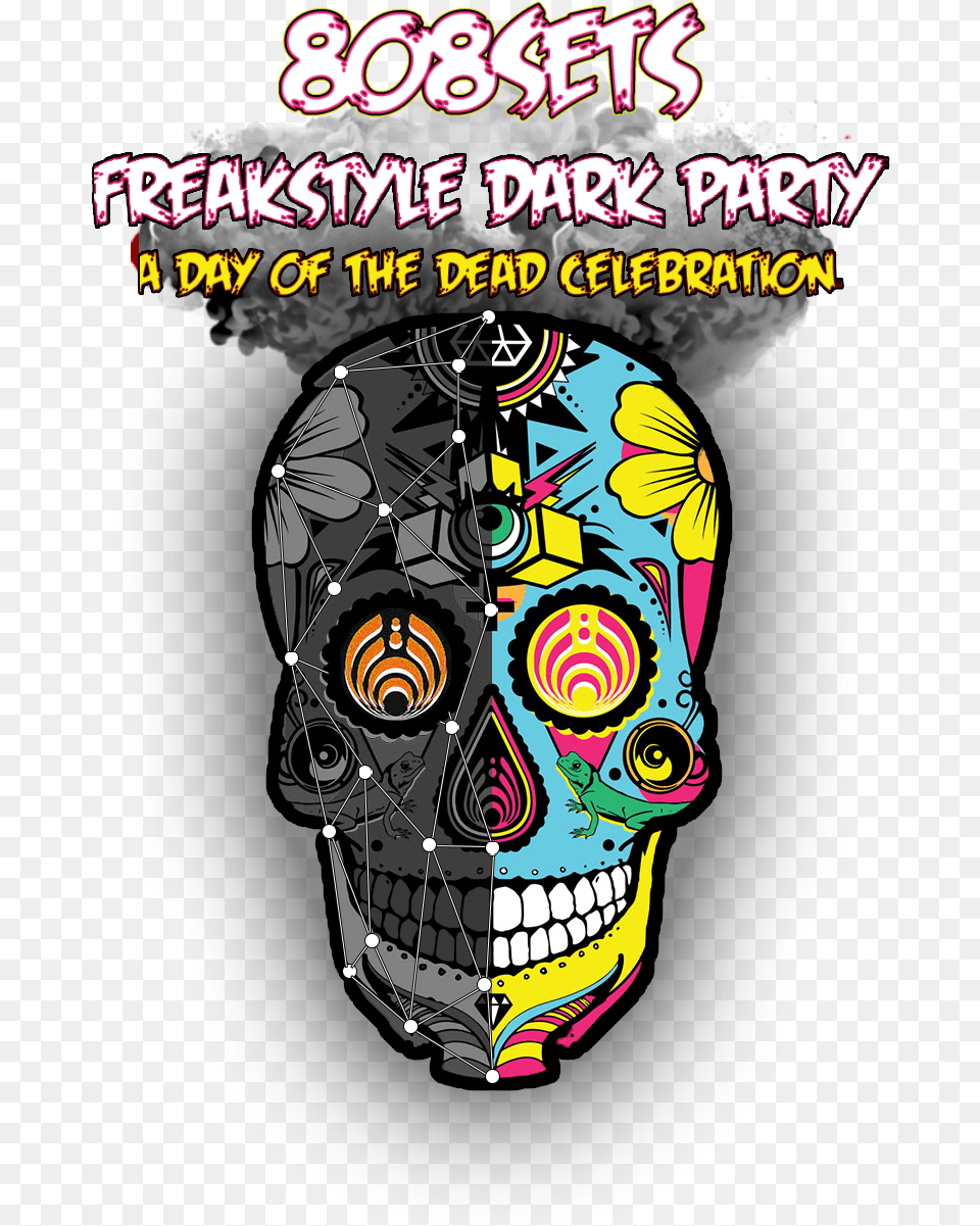 Skull, Advertisement, Art, Graphics, Poster Free Png