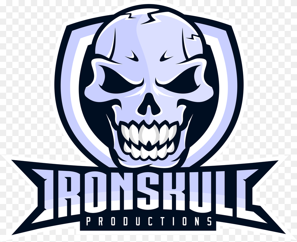 Skull, Logo, Person Png Image