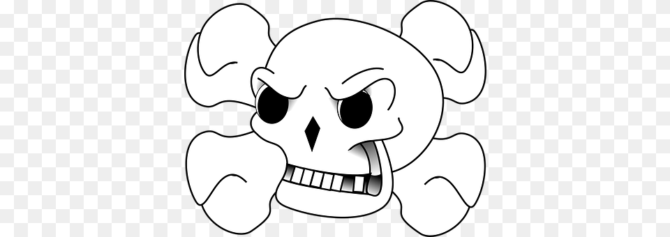 Skull Stencil, Baby, Person Png