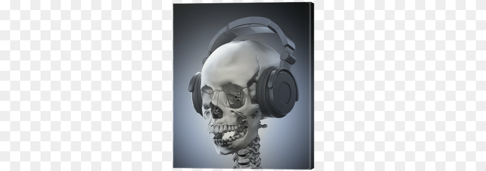 Skull, Electronics, Baby, Person, Headphones Png Image