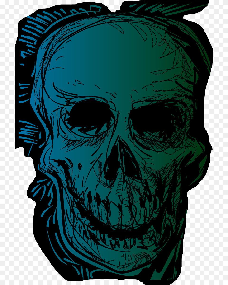 Skull, Alien, Adult, Male, Man Png