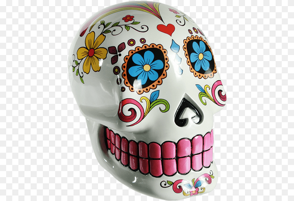 Skull, Birthday Cake, Cake, Cream, Dessert Free Transparent Png