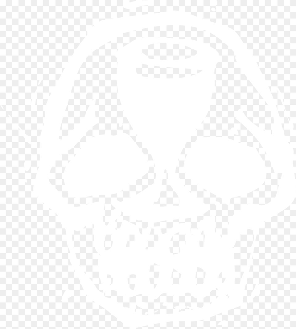 Skull, Stencil, Baby, Person, Face Free Transparent Png