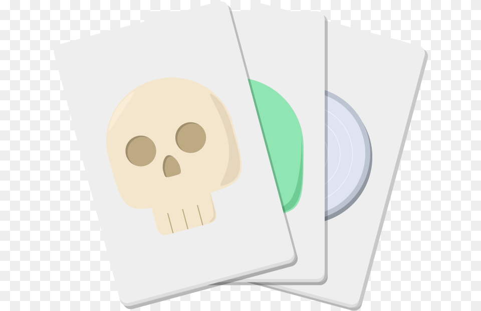 Skull, Disk Png Image