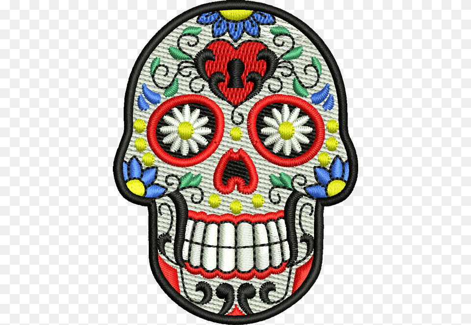 Skull, Badge, Pattern, Logo, Symbol Free Transparent Png