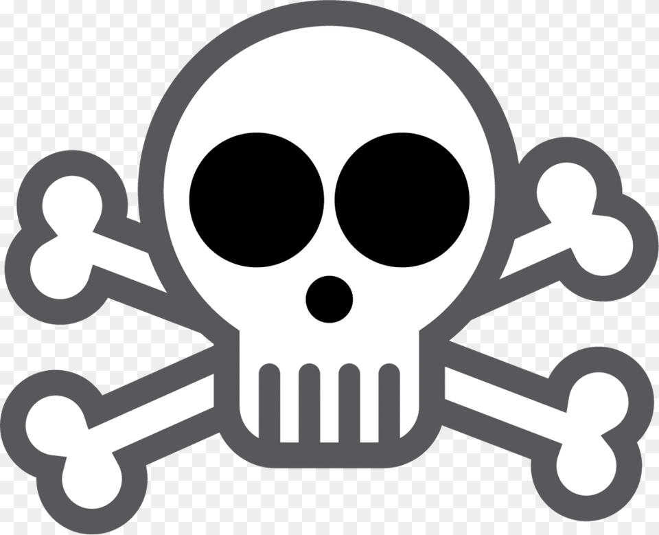 Skull And Bones Clip Art Free Png